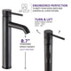 ANZZI Single Hole Single Handle Bathroom Faucet