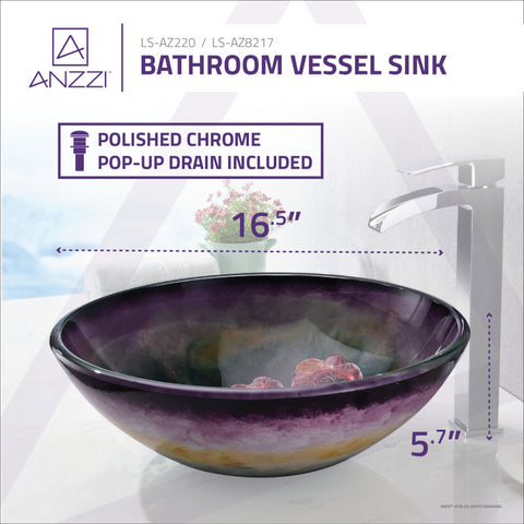 ANZZI Impasto Series Vessel Sink