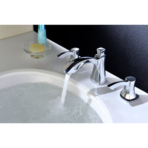 L-AZ015 - ANZZI Sonata Series 8 in. Widespread 2-Handle Mid-Arc Bathroom Faucet in Polished Chrome