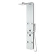 SP-AZ029 - ANZZI Rhaus Series 60 in. 6-Jetted Full Body Shower Panel with Heavy Rain Shower and Body Jets and Spray Wand in White