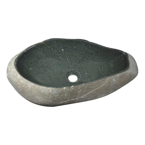 LS-AZ160 - ANZZI Unkindled Basin Vessel Sink in Dark River Stone