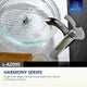 Harmony Series Single Hole Single-Handle Vessel Bathroom Faucet in Polished Chrome