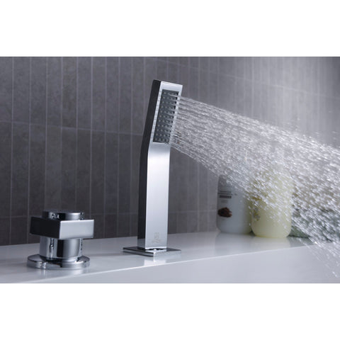 ANZZI Guaira 3-Handle Deck-Mount Roman Tub Faucet