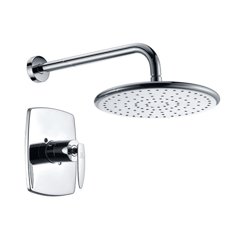 SH-AZ030 - ANZZI Thyme Single Handle Wall Mounted Showerhead in Polished Chrome