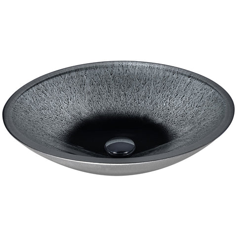 LS-AZ035 - ANZZI Onyx Series Vessel Sink in Black