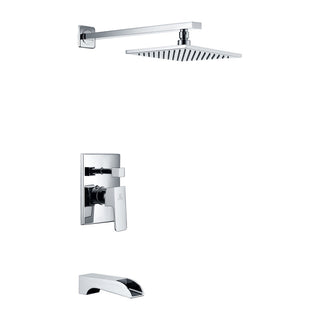 SH-AZ037 - ANZZI Mezzo Series 1-Handle 1-Spray Tub and Shower Faucet in Polished Chrome